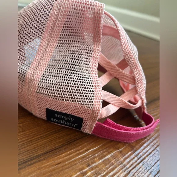 Simply Southern Pink Trucker Hat - Picture 4 of 5